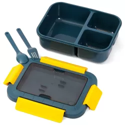 Eazy Kids Lunch Box -Blue