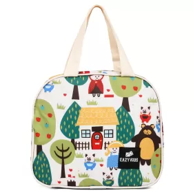 Eazy Kids Panda Lunch Bag-White