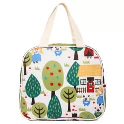 Eazy Kids Panda Lunch Bag-White