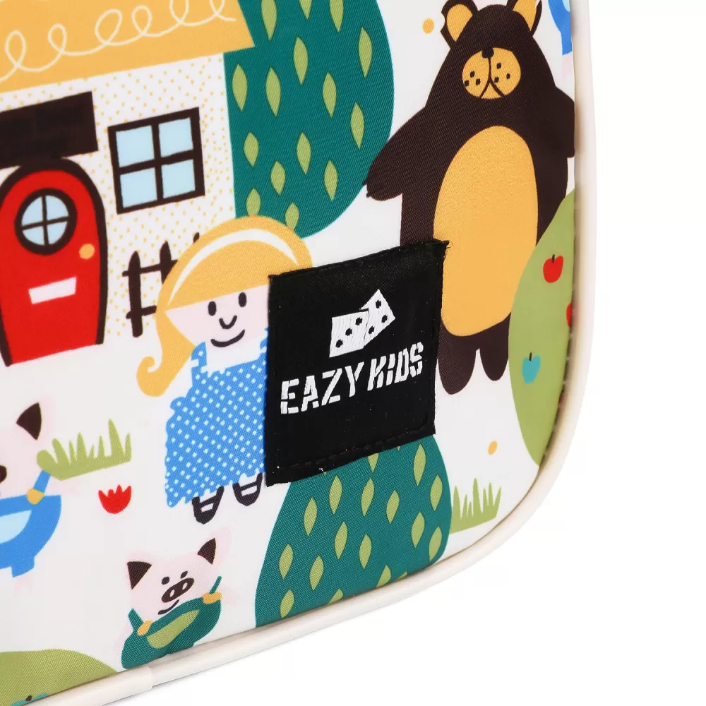 Eazy Kids Panda Lunch Bag-White