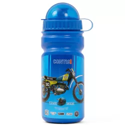 Eazy Kids Lunch Box wt Bottle - Bike Blue