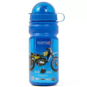 Eazy Kids Lunch Box wt Bottle - Bike Blue