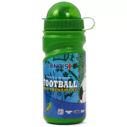 Eazy Kids Lunch Box wt Bottle - Foot Ball Green