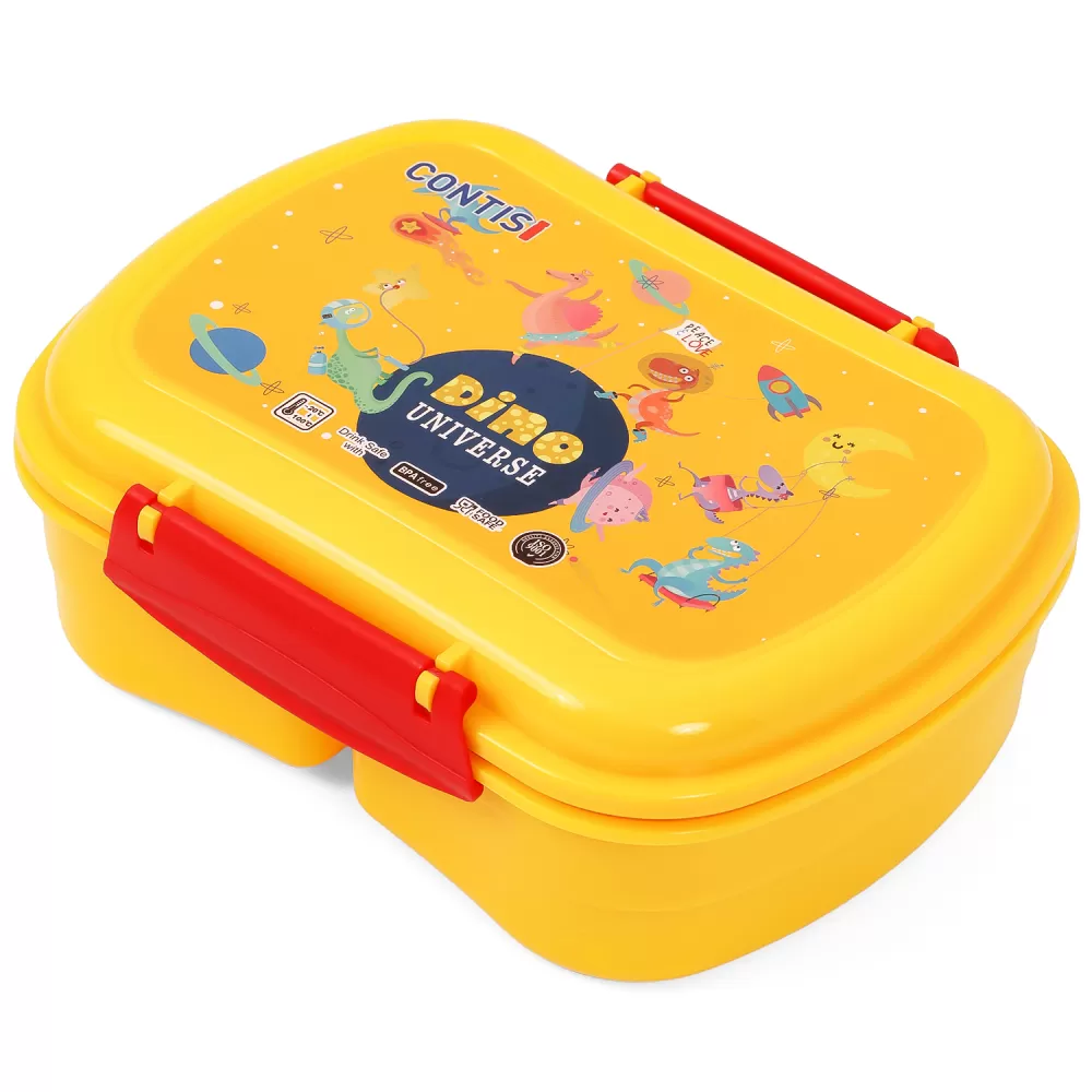 Eazy Kids Lunch Box wt Bottle - Yellow