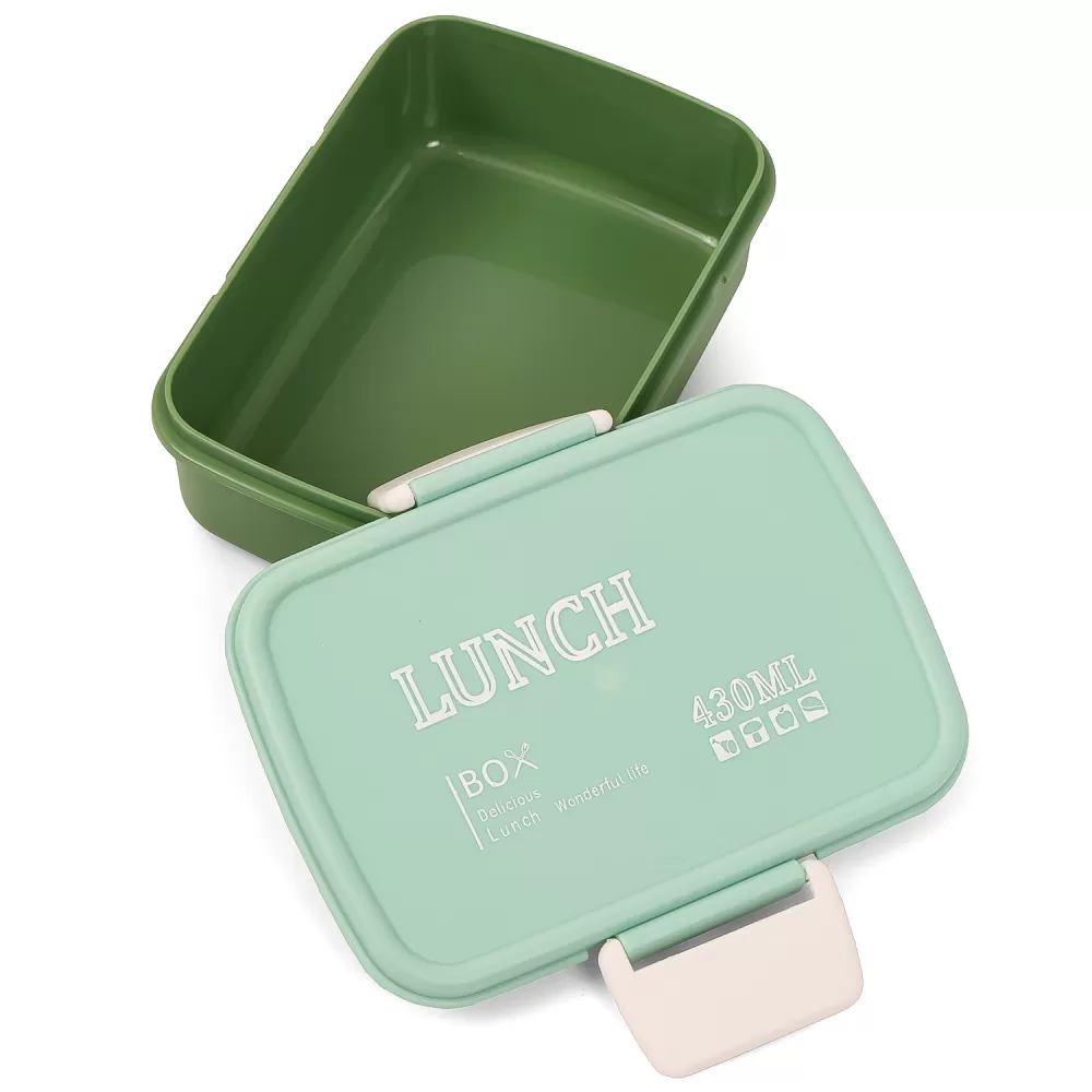 Eazy Kids Lunch Box wt Bottle - Green