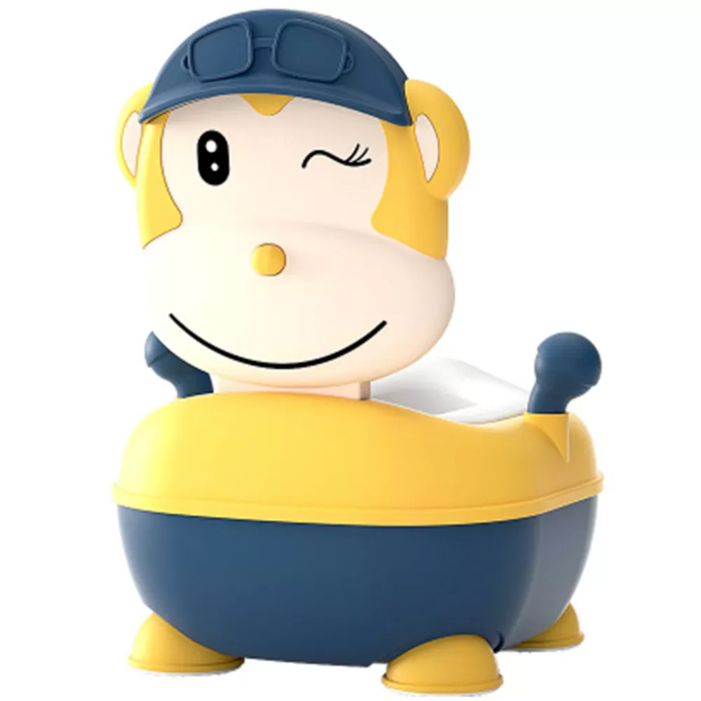 Eazy Kids Monkey Potty - Yellow