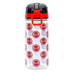 Marvel Spider-Man Tritan Water Bottle w/Carry handle-Black Red(420ml)