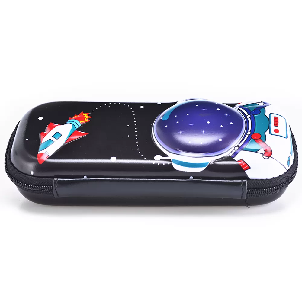 Eazy Kids 3D Pencil Case Astronaut - Black