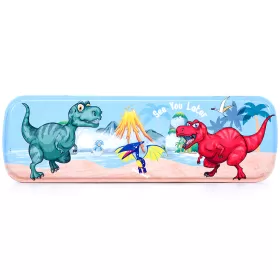 Eazy Kids Pencil Box - Dino Red