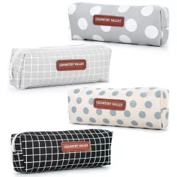 Eazy Kids Pencil Pouch - Polka white