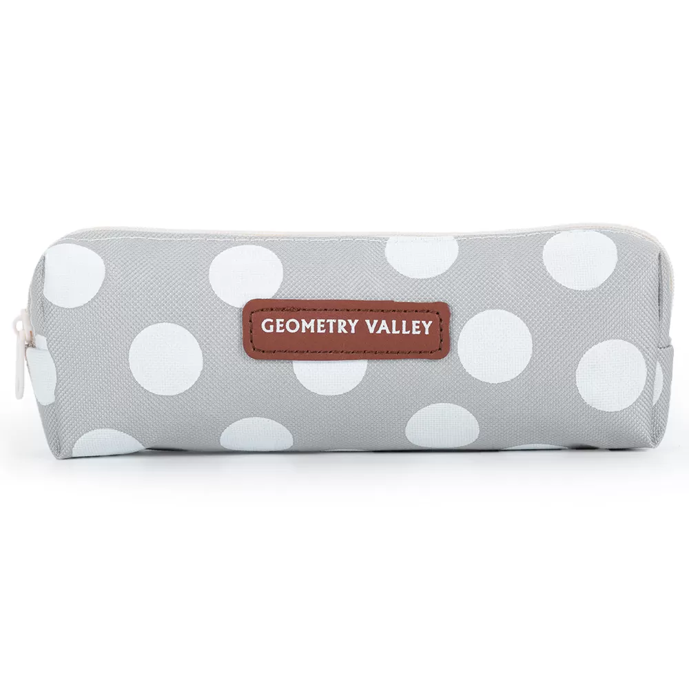 Eazy Kids Pencil Pouch - Polka white