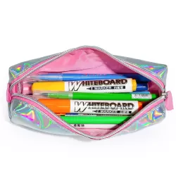 Eazy Kids-18" School Bag Lunch Bag Pencil Case Set of 3 Girl Power-Pink