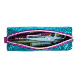 Eazy Kids-17" School Bag Lunch Bag Pencil Case Set of 3 Mermaid Sea-Green