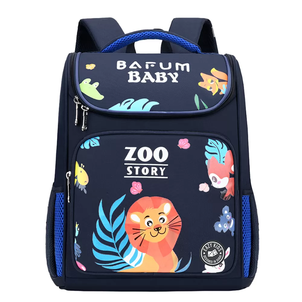 Eazy Kids Leo School bag - Blue