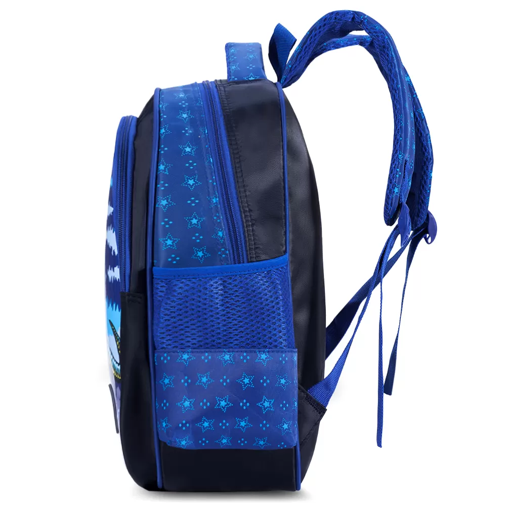 Eazy Kids T - Rex School Bag - Blue