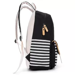 Eazy Kids Classic School Bag - Black