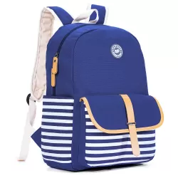 Eazy Kids Classic School Bag - Blue