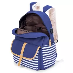 Eazy Kids Classic School Bag - Blue