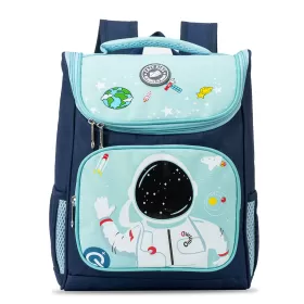 Eazy Kids Back to School 16" Astronaut Space School Backpack - Blue