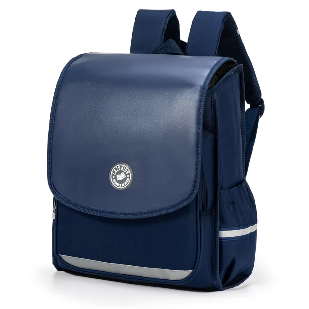 Eazy Kids-Back to School-14&quot; School Backpack-Blue