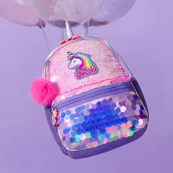 Eazy Kids Unicorn Sparkle Backpack-Pink