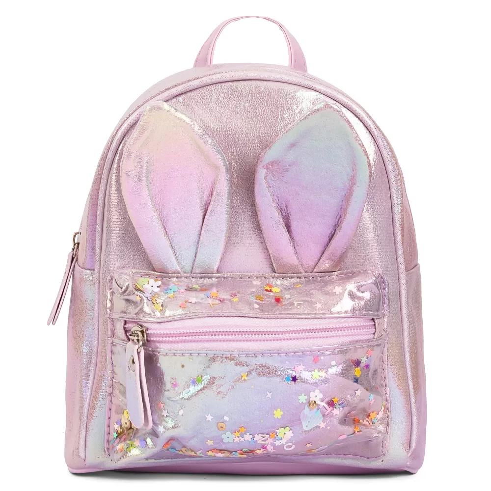 Eazy Kids-School Backpack-Rabbit Purple