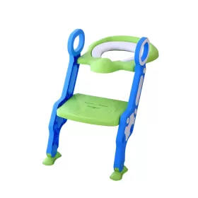 Eazy Kids Step Stool Foldable Potty Trainer Seat- Green