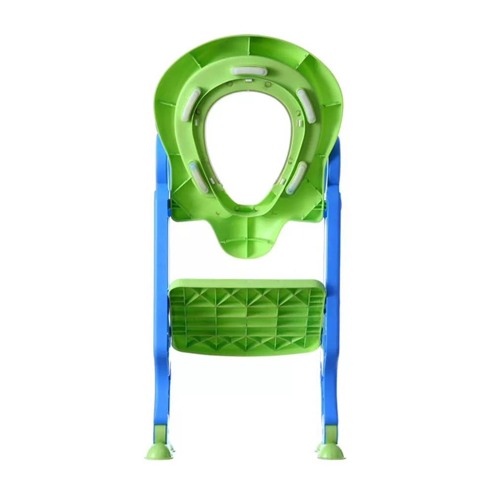 Eazy Kids Step Stool Foldable Potty Trainer Seat- Green