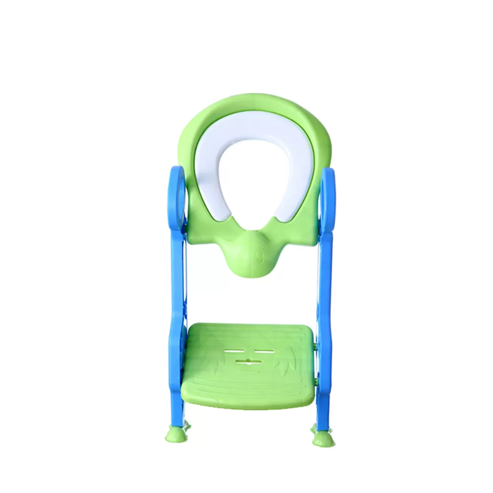 Eazy Kids Step Stool Foldable Potty Trainer Seat- Green