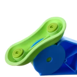 Eazy Kids Step Stool Foldable Potty Trainer Seat- Green