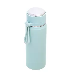 Eazy Kids Double Wall Insulated Sports Water Bottle - Green, 450ml