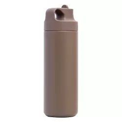 Eazy Kids Double Wall Insulated Sports Water Bottle - Khaki, 550ml