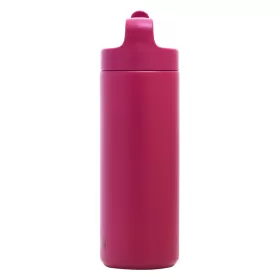 Eazy Kids Double Wall Insulated Sports Water Bottle - Pink, 550ml