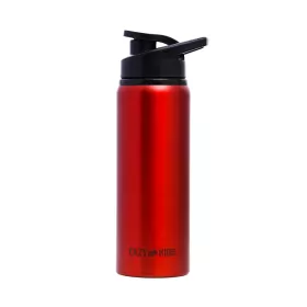 Eazy Kids Stainless Steel Sports Water Bottle - Red, 700ml