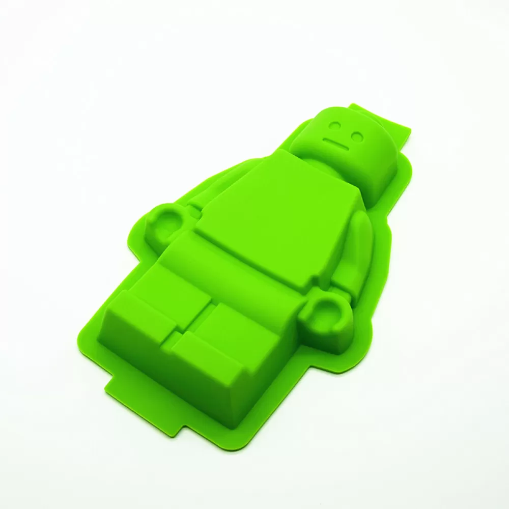 Eazy Kids - Food Grade Silicone Robot - Green