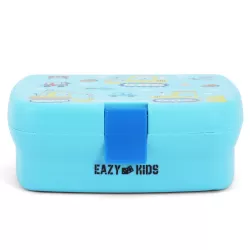 Eazy Kids Bento Lunch Box - Construction Blue