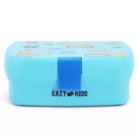 Eazy Kids Bento Lunch Box - Construction Blue