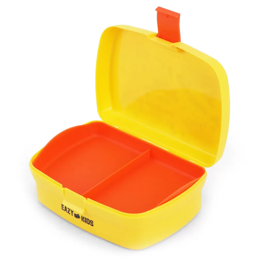 Eazy Kids Bento Lunch Box - Dino Yellow