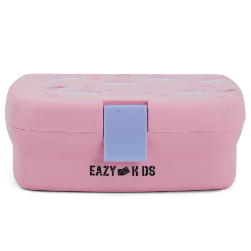 Eazy Kids Bento Lunch Box - Ice Cream Pink