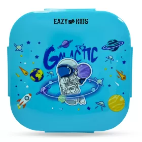 Eazy Kids Square 1000ml Bento Lunch Box - Astronaut Blue