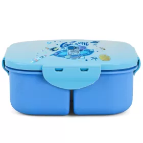 Eazy Kids Square 1000ml Bento Lunch Box - Astronaut Blue