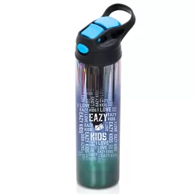 Eazy Kids Double wall Stainless Steel Water Bottle-Blue (530ml)