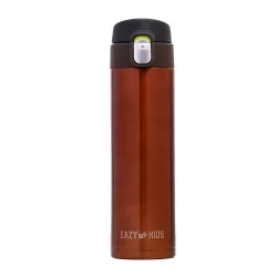 Eazy Kids Double Wall Insulated Travel Water Bottle - Antique Copper, 500ml