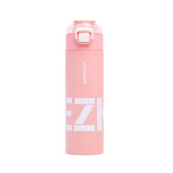 Eazy Kids Double Wall Insulated Travel Water Bottle - Pink, 550ml