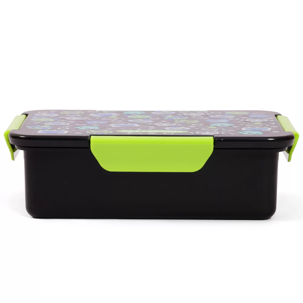 Eazy Kids Lunch Box, Gen Z - Black, 850ml