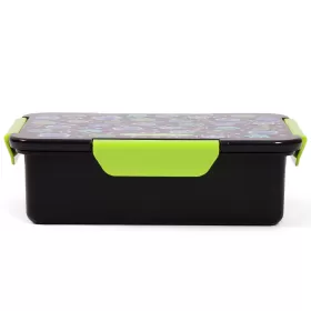 Eazy Kids Lunch Box, Gen Z - Black, 850ml