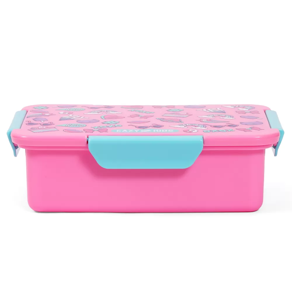 Eazy Kids Lunch Box, Gen Z - Pink, 850ml