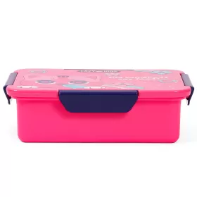 Eazy Kids Lunch Box, Cat - Pink, 850ml