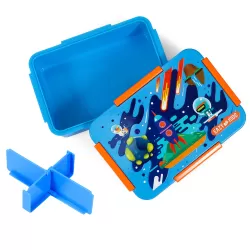 Eazy Kids Lunch Box, Space - Blue, 850ml