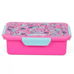 Eazy Kids Lunch Box, Unicorn - Pink, 850ml